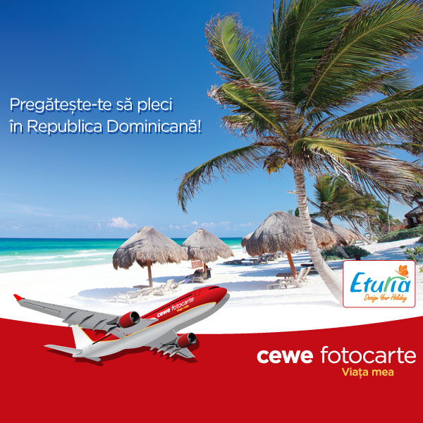 O călătorie în Republica Dominicană, voucher CEWE O călătorie în Republica Dominicană, voucher CEWE