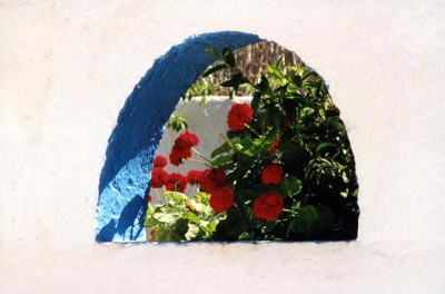 2001_06_30 Karpathos Arkassa Hauswand.JPG